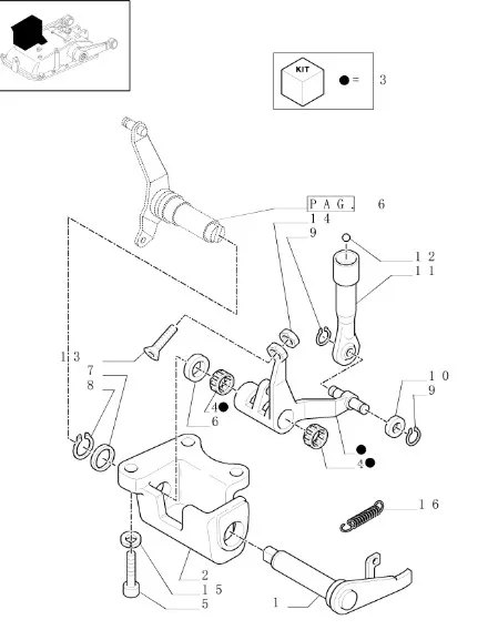 5175907 - рычаг