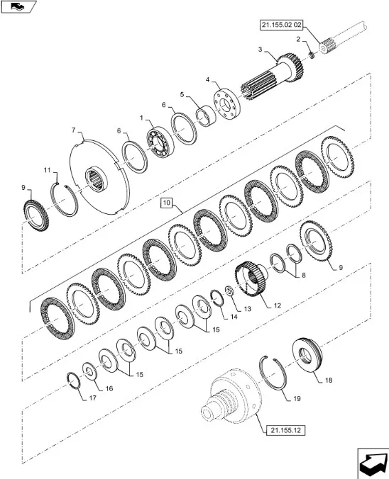 87586677 - Диск шлицевой