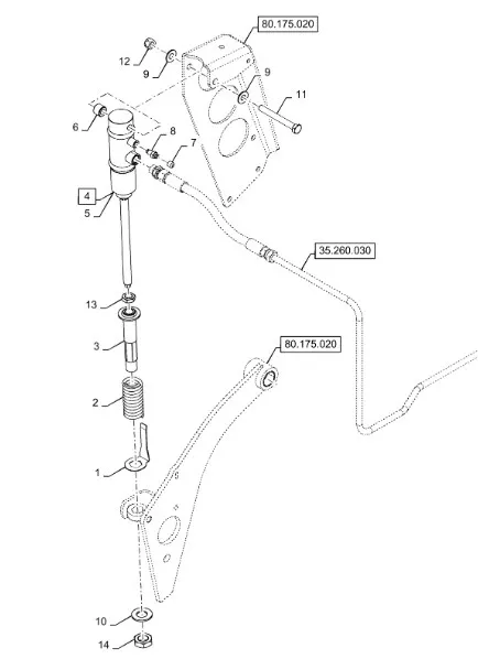 87586089 - Комплект уплотнительных колец