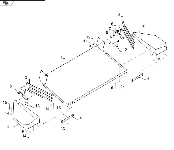 87380698 - пластина