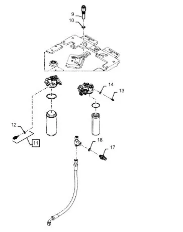 87548200 - Датчик оборотов вала КПП TGT8./Mg.