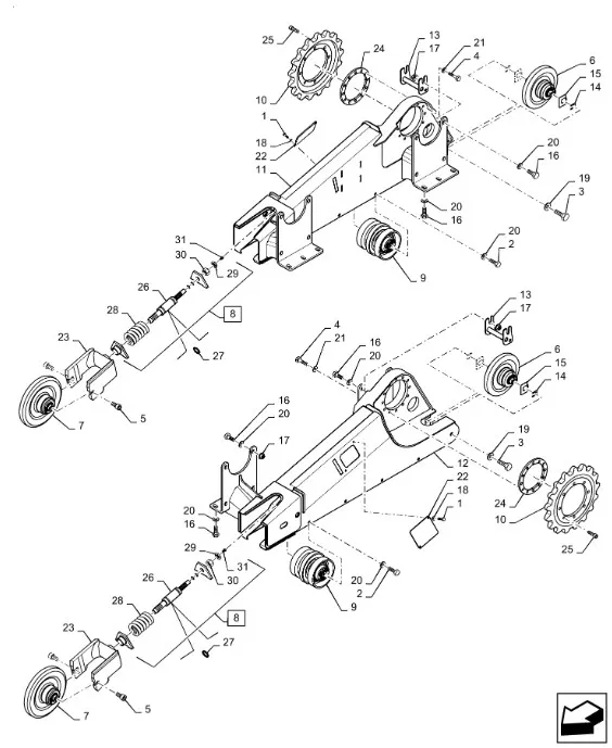 47378988 - колесо натяжное