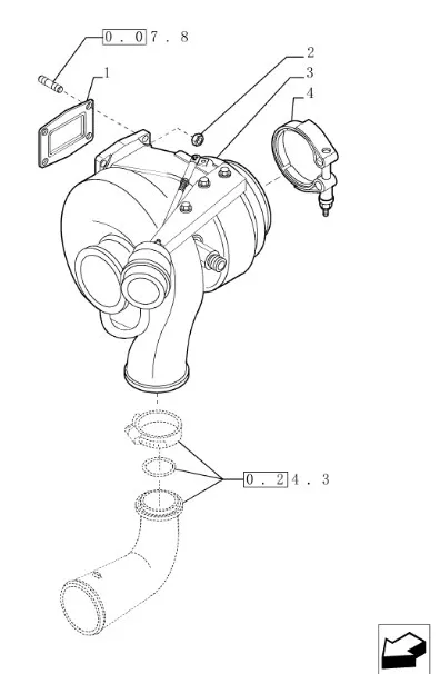 500376175 - турбокомпрессор