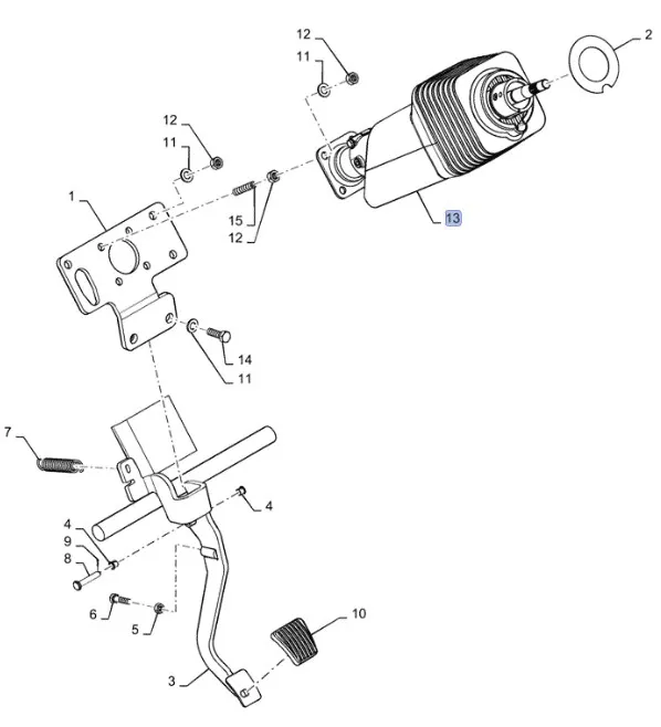 87640973 - насос рулевой